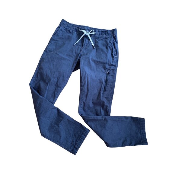 Vuori Pants Women S Ripstop Organic Cotton Stretch Pockets Gray Charcoal Hiking - Picture 5 of 13